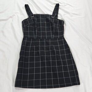 Kingston Grey Plaid Jumper Size Medium